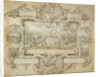 The Destruction of Pharoah's Army and Other Scenes within a Cartouche by Etienne Delaune