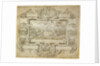 The Destruction of Pharoah's Army and Other Scenes within a Cartouche by Etienne Delaune
