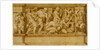 Design for a Frieze with Worshipers Bringing Sacrificial Offerings by Lelio Orsi