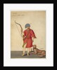An Azappo Archer with a Cheetah by Jacopo Ligozzi