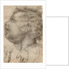 Head of a Child, an Angel and a Hand (recto), Male Figure (verso) by Fra Bartolommeo