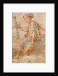 David with the Head of Goliath (recto), Two Studies, one of a Woman (verso) by Domenico Fetti