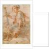 David with the Head of Goliath (recto), Two Studies, one of a Woman (verso) by Domenico Fetti