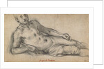Reclining Youth by Ascribed to Pontormo