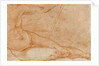 Seated Figure (recto), Reclining Figure (verso) by Pontormo