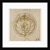Design for an Ornament or Signet Ring with the Arms of Lazarus Spengler by Albrecht Dürer