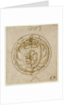 Design for an Ornament or Signet Ring with the Arms of Lazarus Spengler by Albrecht Dürer