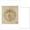Design for an Ornament or Signet Ring with the Arms of Lazarus Spengler by Albrecht Dürer