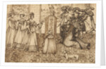 The Idolatry of Solomon by Monogrammist AS