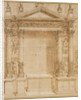 Design for an Altar by Baldassare Peruzzi