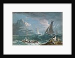 Fishing Boats in a Storm by Marco Ricci