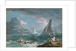 Fishing Boats in a Storm by Marco Ricci