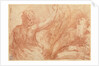 Studies of Saints John the Baptist and Jerome, a Crucifix, and Various Heads (recto), Studies of the Christ Child, a Crucifix, and a Dog (verso) by Parmigianino