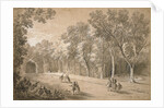 Park Scene by Jean-Baptiste Oudry