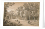 Park Scene by Jean-Baptiste Oudry