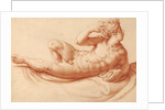 Reclining Male Nude by Francesco Salviati