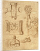 Studies of Antiquities (recto), Studies of Antiquities (verso); Nicolas Poussin by Anonymous