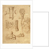 Studies of Antiquities (recto), Studies of Antiquities (verso); Nicolas Poussin by Anonymous