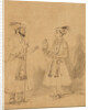 Shah Jahan and Dara Shikoh by Rembrandt Harmensz. van Rijn