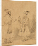 Shah Jahan and Dara Shikoh by Rembrandt Harmensz. van Rijn
