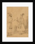 Shah Jahan and Dara Shikoh by Rembrandt Harmensz. van Rijn