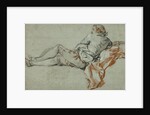 Reclining Male Figure by François Boucher