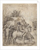 A Man Riding a Bull, and Other Figures by Correggio