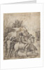 A Man Riding a Bull, and Other Figures by Correggio