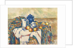 Still Life with Blue Pot by Paul Cézanne