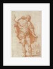 Study of a Male Figure (Empedocles and/or Saint Roch) by Rosso Fiorentino