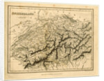 Map of Switzerland, 1819 by J. Mawman