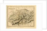 Map of Switzerland, 1819 by J. Mawman