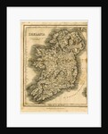 Map of Ireland, 1819 by J. Mawman