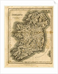Map of Ireland, 1819 by J. Mawman