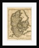 Map of Denmark, 1819, by J. Mawman