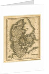 Map of Denmark, 1819, by J. Mawman