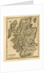 Map of Scotland, 1819 by J. Mawman
