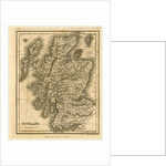 Map of Scotland, 1819 by J. Mawman