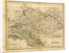 Map Austria, 1819 by J. Mawman