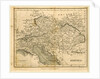 Map Austria, 1819 by J. Mawman