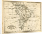Map of South America by Anonymous