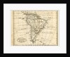 Map of South America by Anonymous
