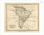 Map of South America by Anonymous