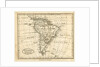 Map of South America by Anonymous