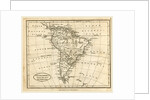 Map of South America by Anonymous
