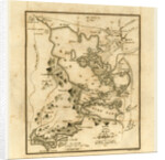 Killarney and the surrounding scenery, map of the lakes, 19th century, County Kerry, southwestern Ireland by Anonymous