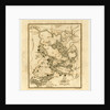 Killarney and the surrounding scenery, map of the lakes, 19th century, County Kerry, southwestern Ireland by Anonymous