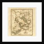 Killarney and the surrounding scenery, map of the lakes, 19th century, County Kerry, southwestern Ireland by Anonymous