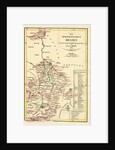 Map Kurfurstenthums Hessen, Germany, 1822 by Anonymous