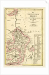 Map Kurfurstenthums Hessen, Germany, 1822 by Anonymous